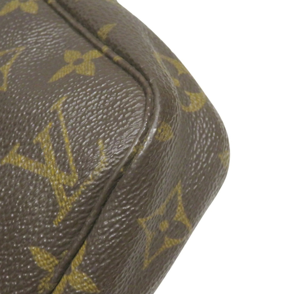 LOUIS VUITTON Brown Monogram Canvas Pochette Mini Bag - Picture 6 of 9